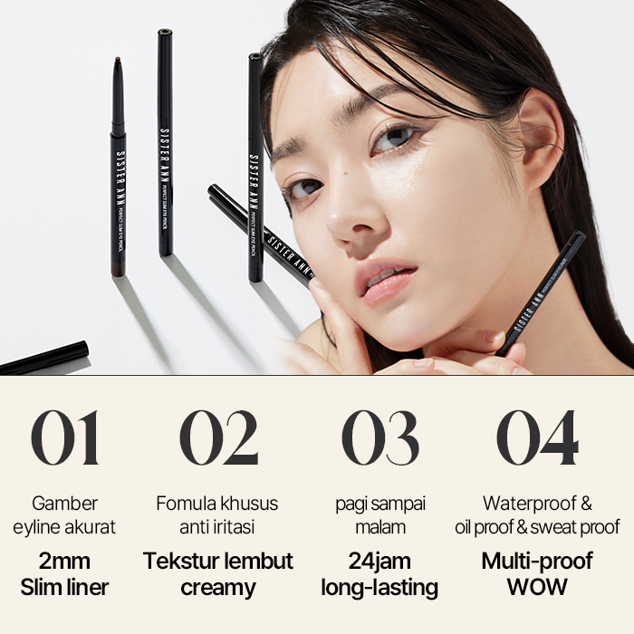 PERFECT SLIM EYE PENCIL (2 warna)